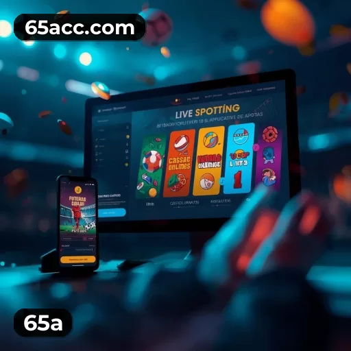 Catálogo de 2.547 jogos da 65a incluindo Pragmatic Play e Evolution Gaming